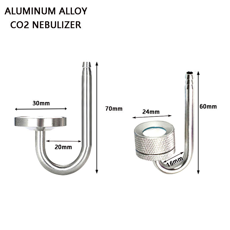 Aquarium Plant No Co2 - Atomizador de CO2 para Aquário ZRDR,