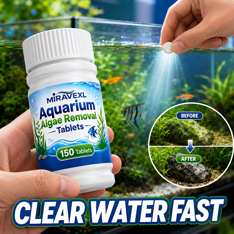 Aquarium Plant Vitamins - MIRAVEXL 150 Comprimidos para Remoção de