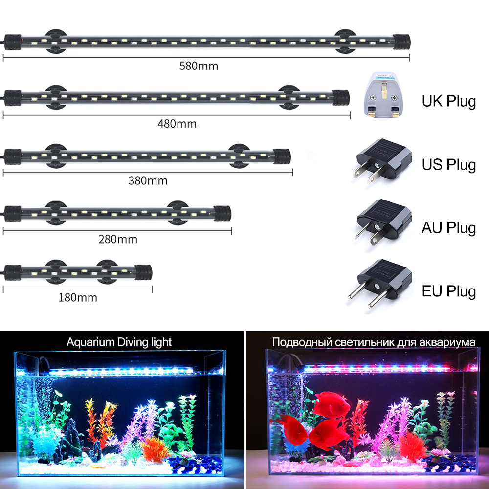 Aquarium Plant Iron - 90-260v luz de aquário led à