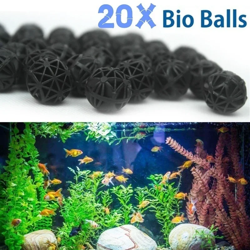 Aquarium Plant Fertilizer - 20 pçs 16mm filtro de aquário