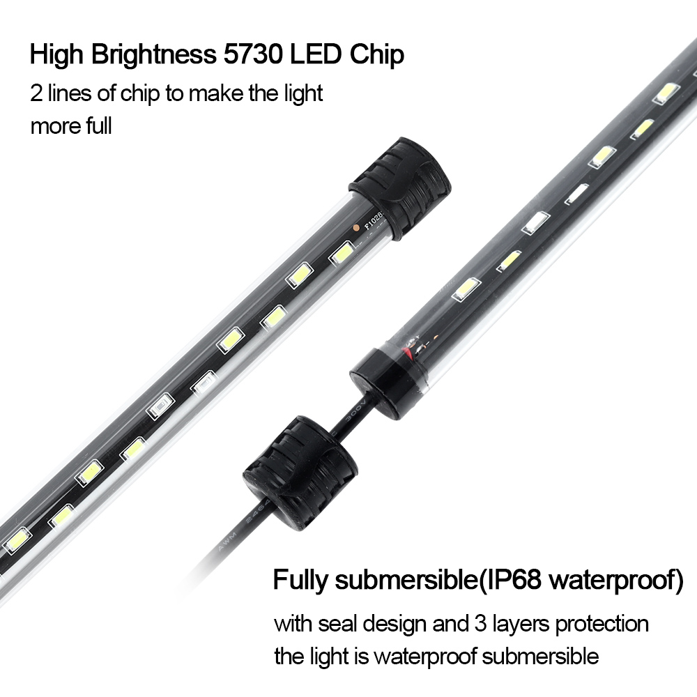 Luz de aquário led planta cres - Aquarium Planting Ideas avaliação e preço