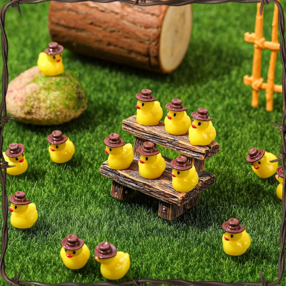 50 Peças Mini Patinhos de Resi - Aquarium Planting Ideas avaliação e preço