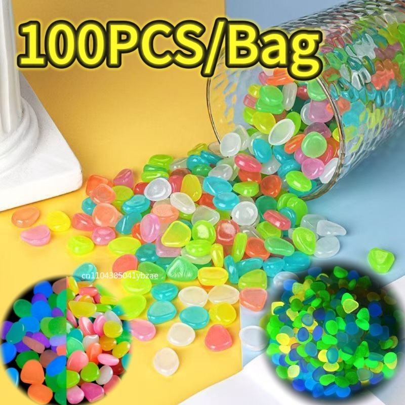 100-800 peças seixos que brilh - Aquarium Planted avaliação e preço