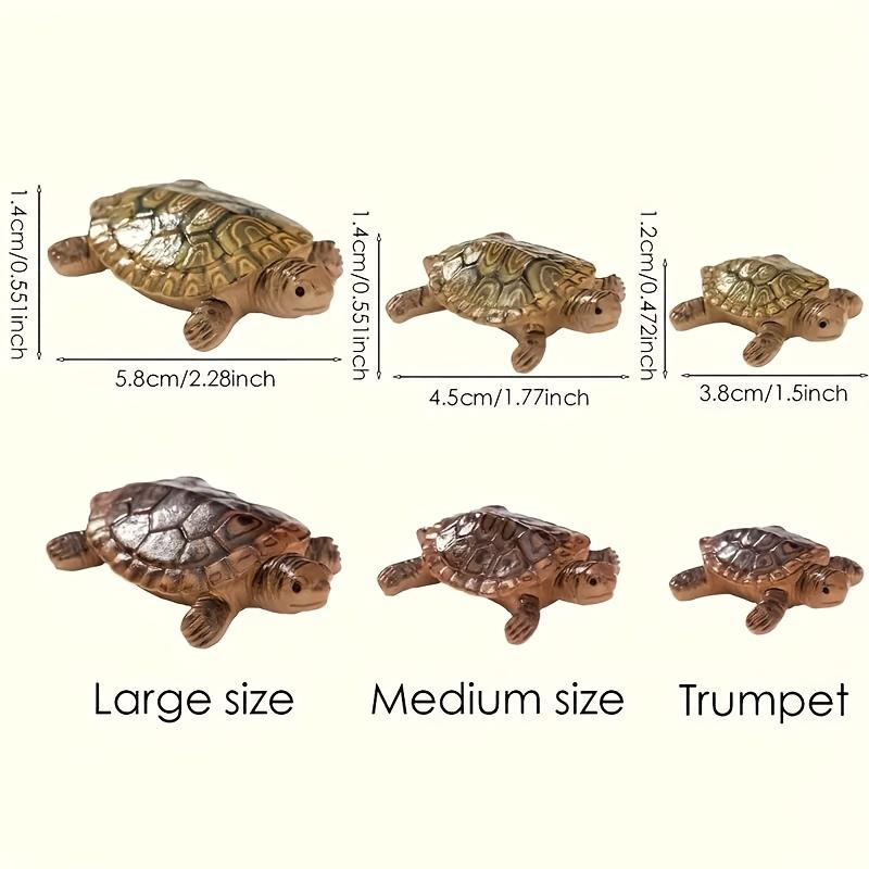 6 Mini Estátuas de Tartaruga p - Aquarium Planting Ideas avaliação e preço