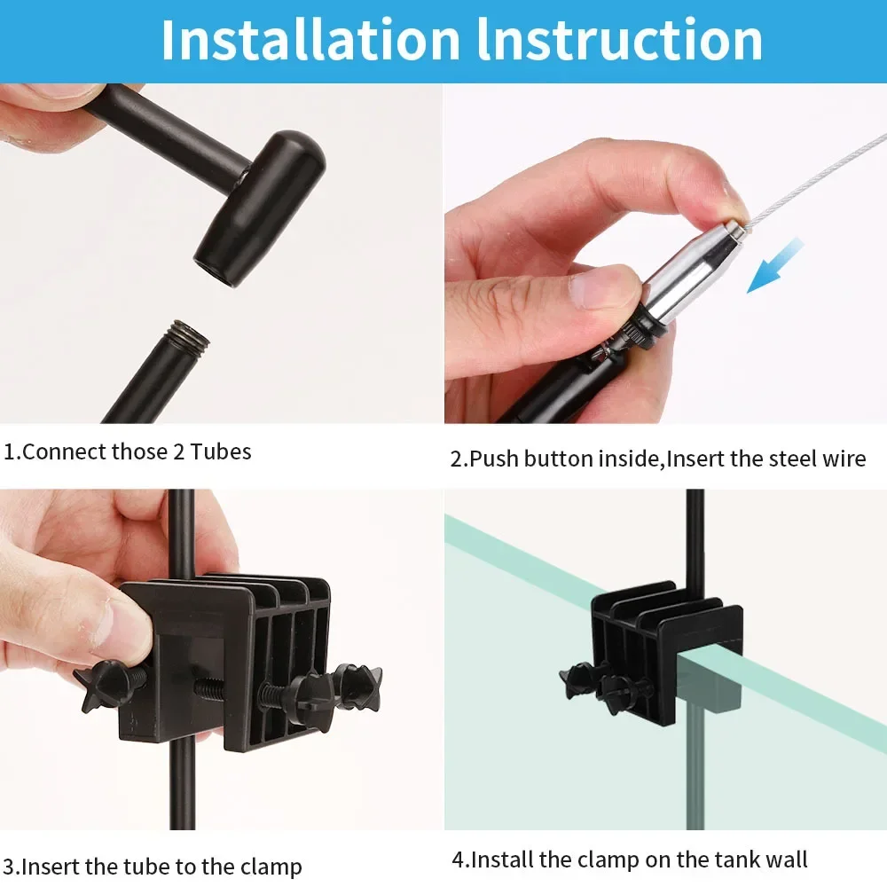 Aquário LED Pendurado Clip Lam - Planted Aquarium Hanging Light avaliação e preço