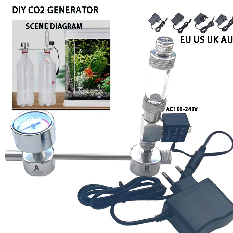 Kit de Sistema Gerador de CO2  - Aquarium Plant No Co2 avaliação e preço