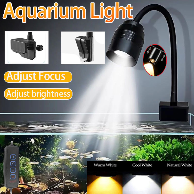 Usb luz de aquário iluminação  - Aquarium Plant Iron avaliação e preço