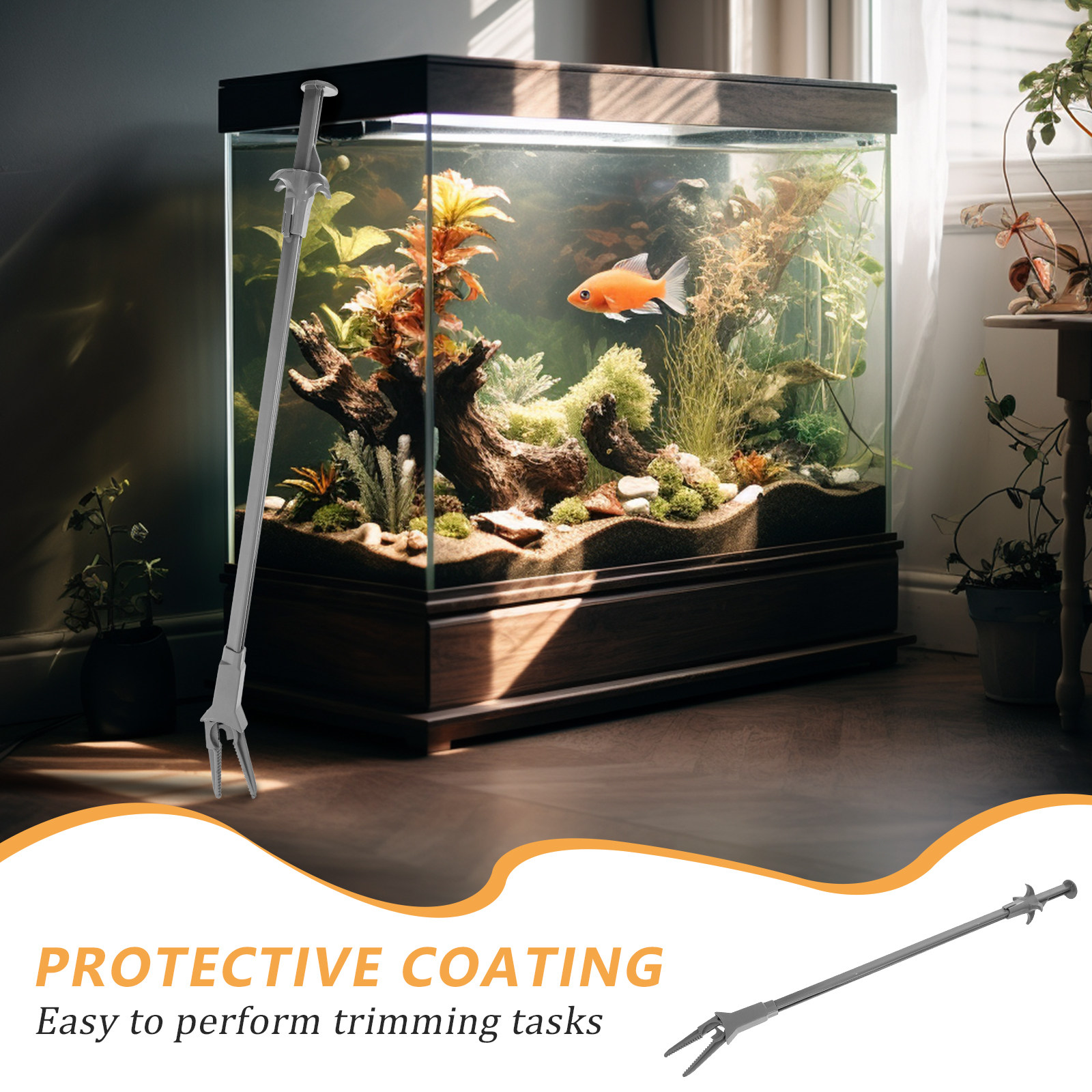 Pinça para Plantas de Aquário  - Aquarium Plant Easy To Grow avaliação e preço