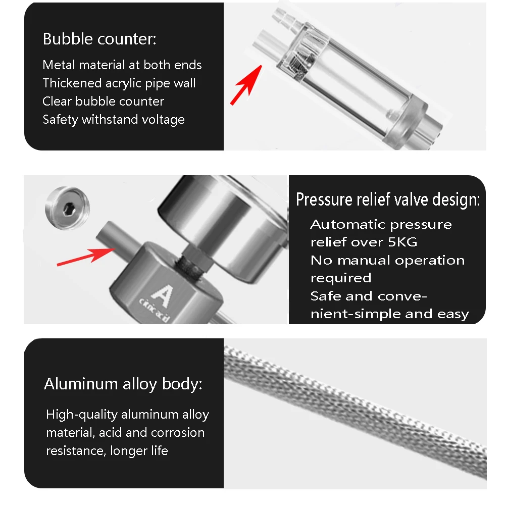 Kit de sistema gerador de CO2  - Aquarium Plant No Co2 avaliação e preço