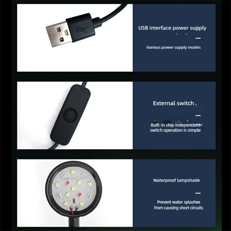 Lâmpada LED USB para Aquário c - Aquarium Plant Vitamins avaliação e preço