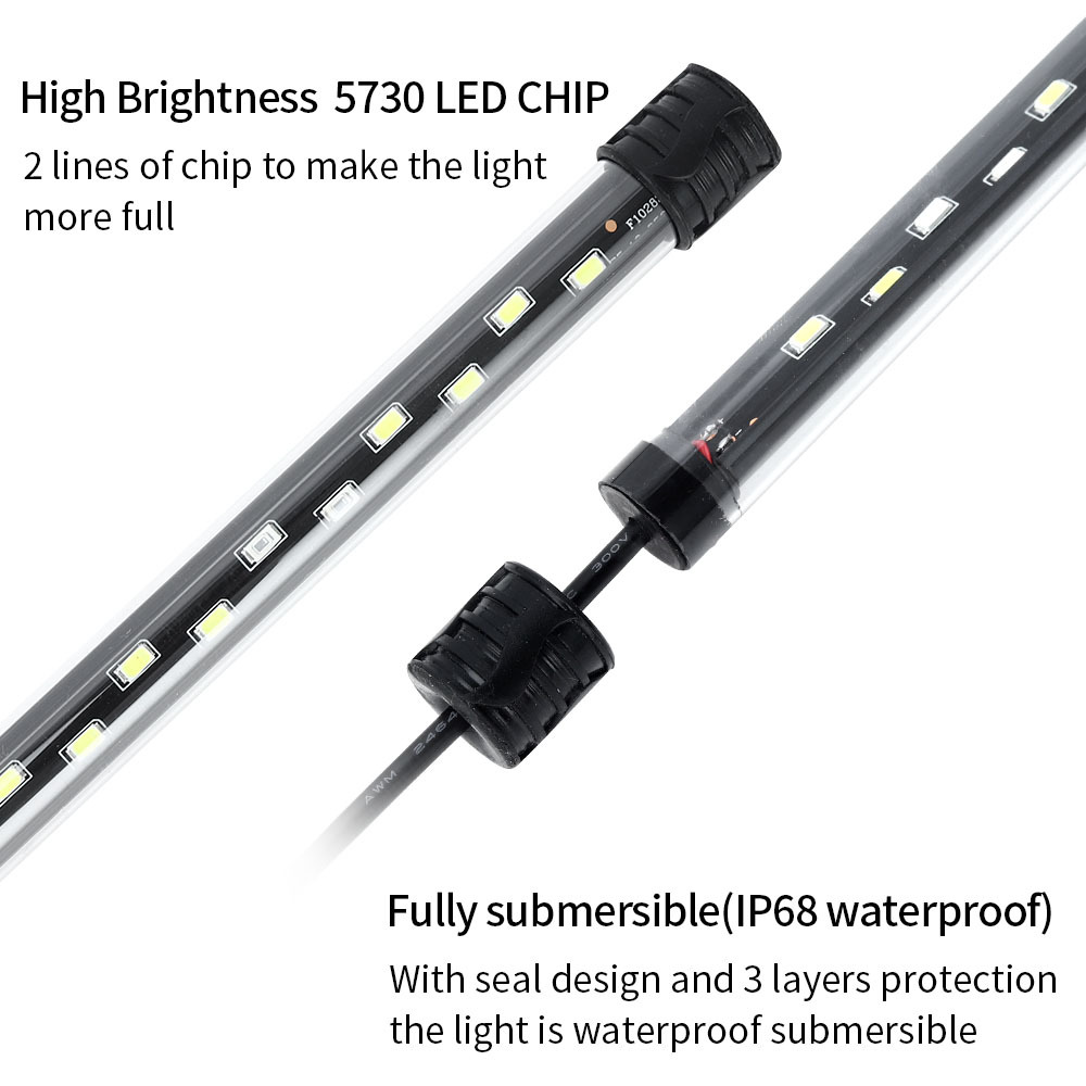 90-260v luz de aquário led à p - Aquarium Plant Iron avaliação e preço
